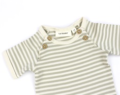 Lil Atelier moss grey stribet body